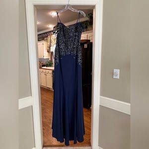 Navy Formal Dress